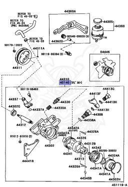 40140-10140 - Toyota - Pump Assy, Vane Rebuilt - Nengun Performance
