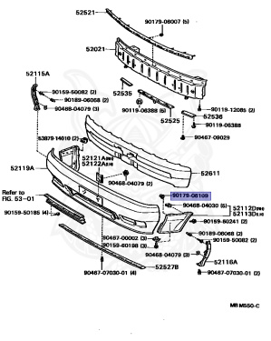 Code 090179 90179-06109 - Toyota - Nut - Nengun Performance