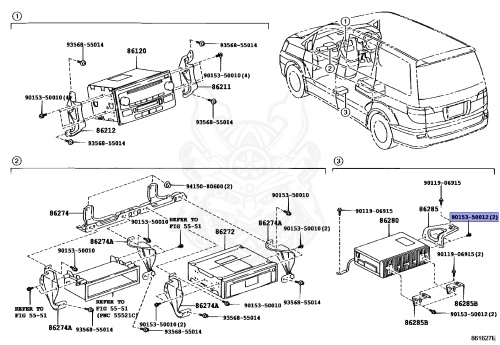 90153-50012 - Toyota - Bolt - Nengun Performance