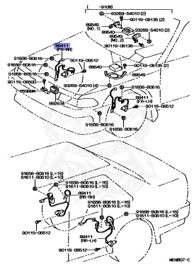 89545-20050 - Toyota - Sensor, Speed - Nengun Performance