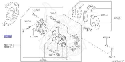 41150-AA510 - Nissan - Baffle Plate - Nengun Performance
