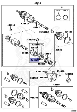 90363-36004 - Toyota - Bearing (for Front Drive Shaft) - Nengun Performance