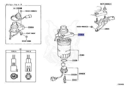 23301-54550 - Toyota - Cap Assy, Fuel Filter - Nengun Performance