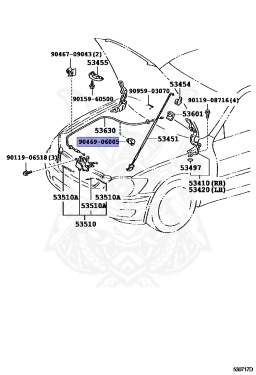90469-06005 - Toyota - Clamp - Nengun Performance