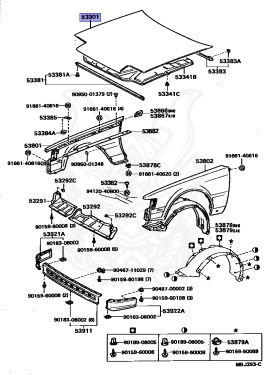 53301-20230 - Toyota - Hood Sub-assy - Nengun Performance