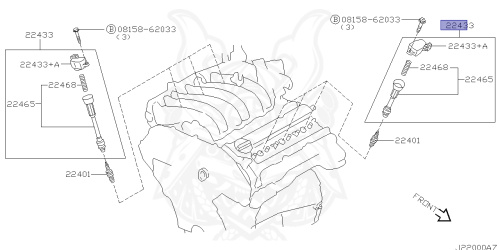 22448-AL515 - Nissan - Ignition Coil Assembly - Nengun Performance