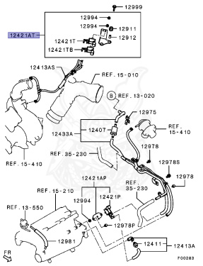 8657A036 - Mitsubishi - Valve Assy, Emission Solenoid - Nengun Performance