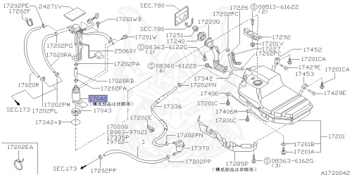 17042-73L02 - Nissan - Fuel Pump, In Tank - Nengun Performance