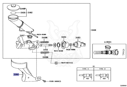 31464-24020 - Toyota - Insulator, Clutch Master Cylinder Heat - Nengun ...