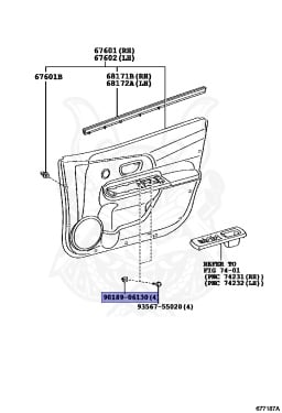 90189-06130 - Toyota - Clip - Nengun Performance
