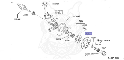 40206-27B01 - Nissan - Rotor, Disk Brake Front - Nengun Performance