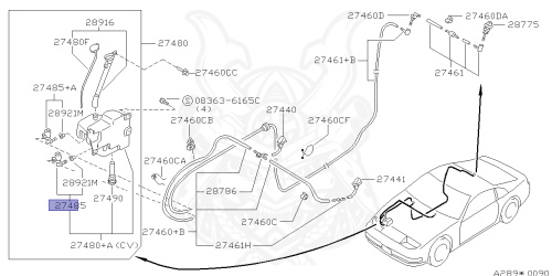 NISSAN Be-1  E-BK10型　配線図集 28920-30P10 - Nissan - Pump Assembly, Front - Nengun Performance