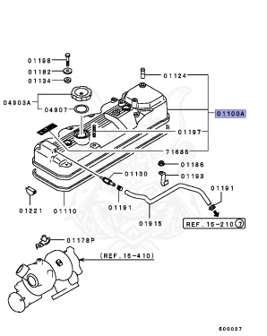 Me132162 MD132156 - Mitsubishi - Rocker Cover Assy - Nengun Performance