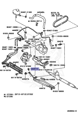 90401-16013 - Toyota - Bolt, Union(for Pressure Hose) - Nengun