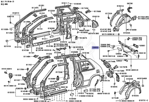 53650-10010-B1 - Toyota - Brace Assy, Rear Suspension - Nengun Performance