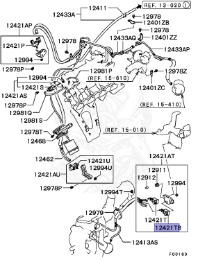 8657A003 - Mitsubishi - Valve, Emission Solenoid - Nengun Performance