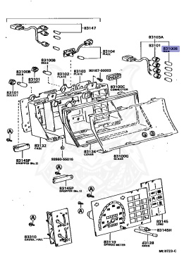 99134-12030 - Toyota - Bulb, Combination Meter, No.1 - Nengun