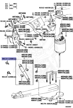 90119-12088 - Toyota - Bolt - Nengun Performance