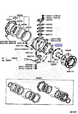 43435-60020 - Toyota - Gasket, Knuckle Spindle - Nengun Performance