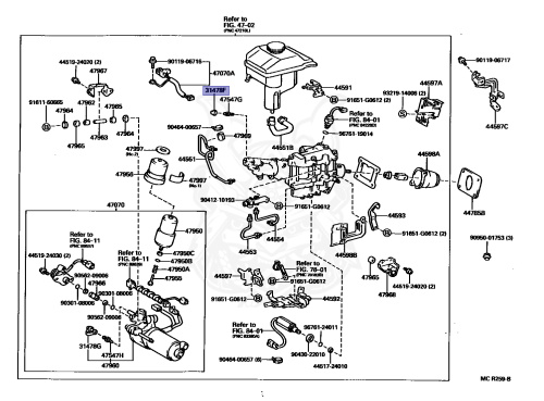 画像2 31478-30010 - Toyota - Cap, Bleeder Plug (for Rear Disc Brake