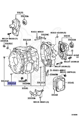 90250-12002 - Toyota - Pin, Straight (for Manual Transmission Case