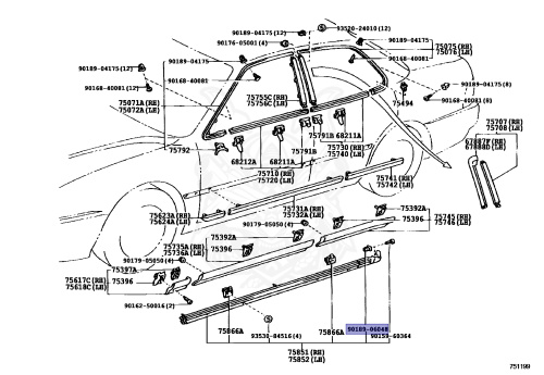 90189-06048 - Toyota - Clip - Nengun Performance