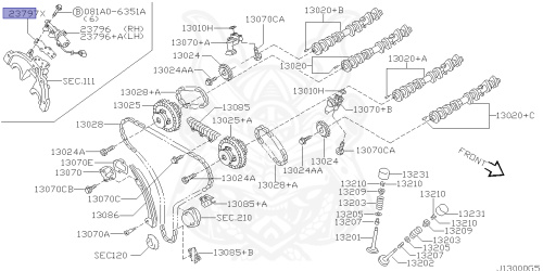 23797-2Y500 - Nissan - Solenoid Gasket - Nengun Performance