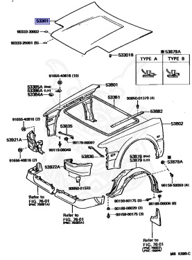 53301-17031 - Toyota - Hood Sub-assy - Nengun Performance