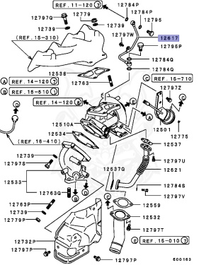 T66760 MR266706 - Mitsubishi - TUBE,T/C OIL FEED - Nengun Performance