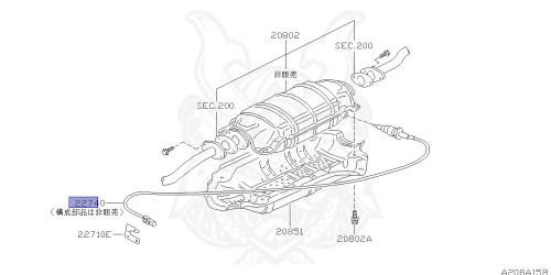 22740-75T00 - Nissan - Sensor - Atsembly -, Catalyst - Nengun Performance