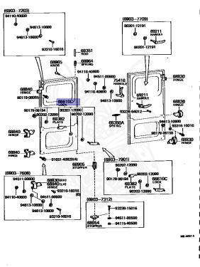 69308-90315 - Toyota - Lock Assy, Rear Drop Gate - Nengun Performance