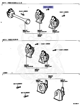 91611-40825 - Toyota - ** Standard Part - Nengun Performance