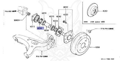 43232-21000 - Nissan - Rear Axle Grease Seal - Nengun Performance