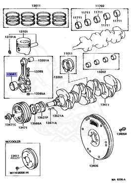 13041-54041-01 - Toyota - Bearing, Connecting Rod - Nengun Performance