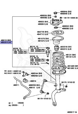 48520-29125 - Toyota - Absorber Assy, Shock, Front Lh - Nengun Performance