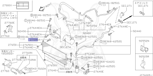 01436-01261 - Nissan - BOLT - Nengun Performance