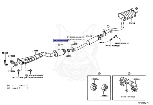 90177-10001 - Toyota - NUT - Nengun Performance