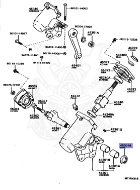 90311-36104 - Toyota - SEAL, OIL (FOR SECTOR SHAFT) - Nengun Performance