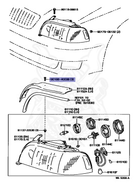 40908838 90168-40038 - Toyota - Screw - Nengun Performance