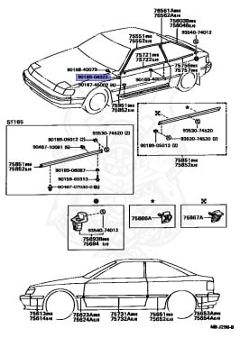 90189-04022 - Toyota - Clip - Nengun Performance