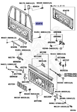 65470-35110 - Toyota - Body Panel - Nengun Performance