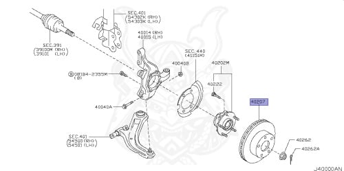Pyee40600a 40206-CY00A - Nissan - Brake Disc - Nengun Performance