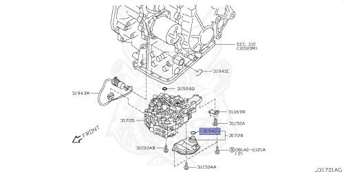 31526-1XG0A - Nissan - O-Ring Seal - Nengun Performance