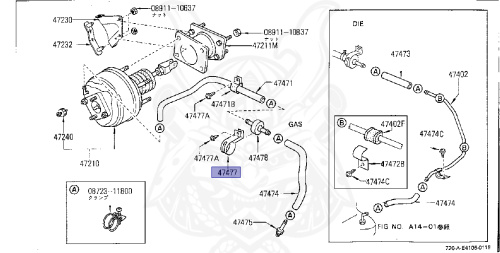 47477-31W00 - Nissan - Clamp, Check Valve - Nengun Performance