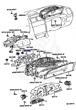 83119-32010 - Toyota - Bulb, Combination Meter, No.1 - Nengun