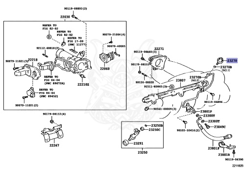 ＊gu2ページ＊ 23207-46021 - Toyota - Damper Assy, Fuel Pressure Pulsation