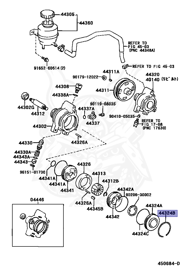90521-62002 - Toyota - Ring, Snap, No. 1 (for Vane Pump Housing