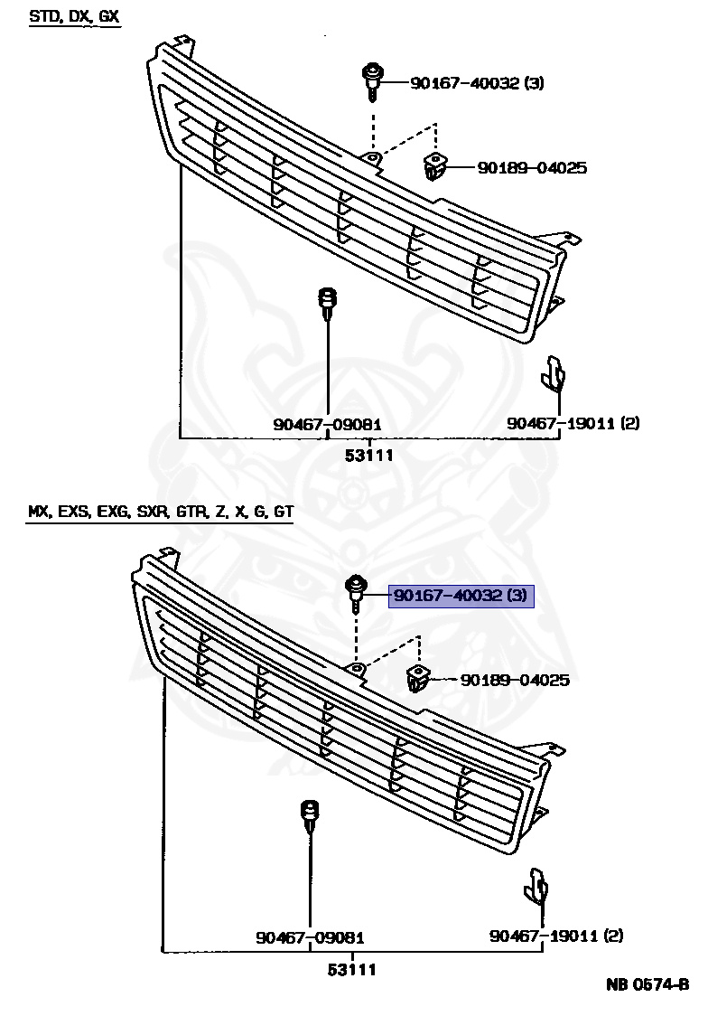 専用ページ② 90167-40032 - Toyota - Screw - Nengun Performance