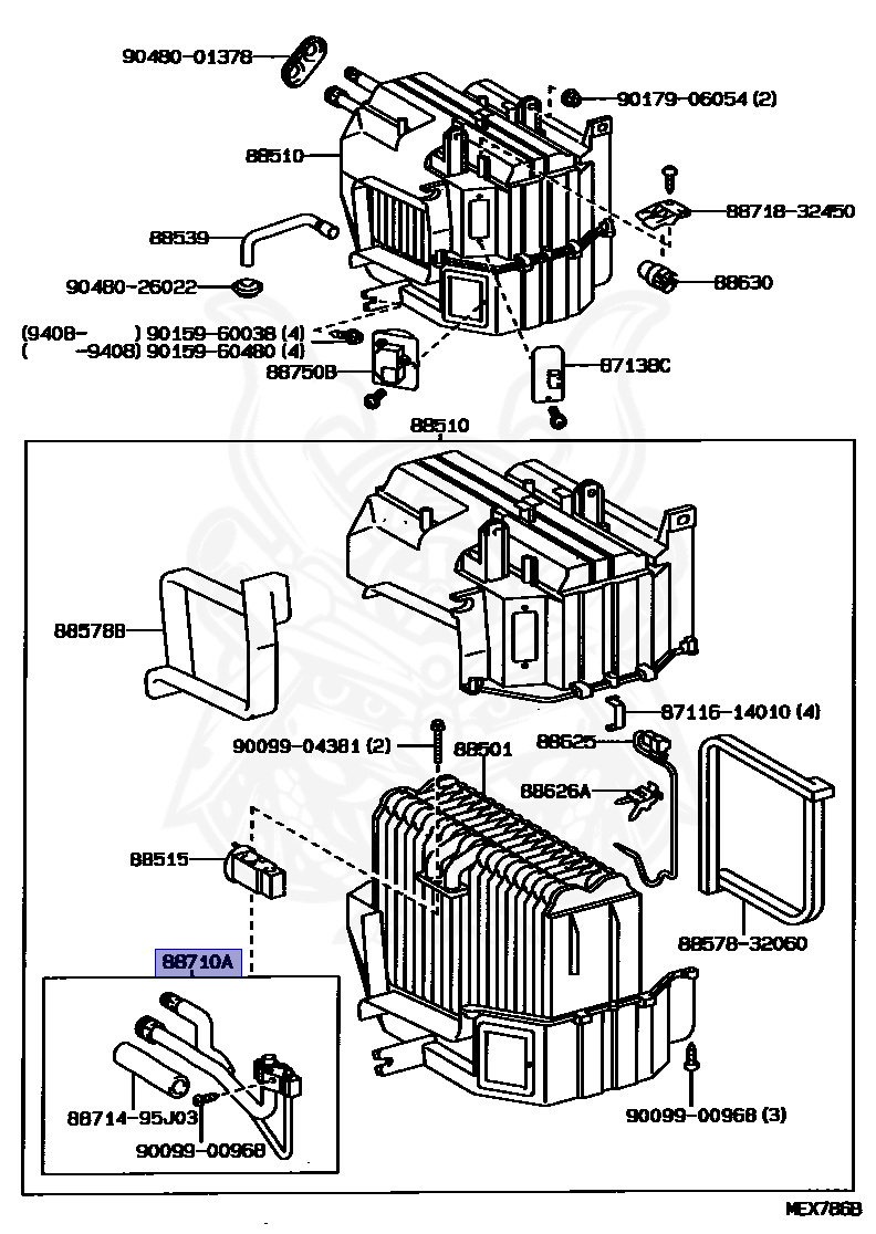 88710-32170 - Toyota - Tube Assy, Air Conditioner - Nengun Performance 88710-32170 - Toyota - Tube Assy, Air Conditioner - Nengun Performance