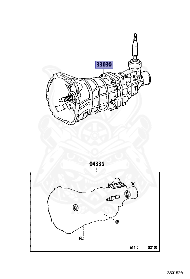 じゅ様 33030-2A630 - Toyota - Manual Transmission Unit Assy - Nengun
